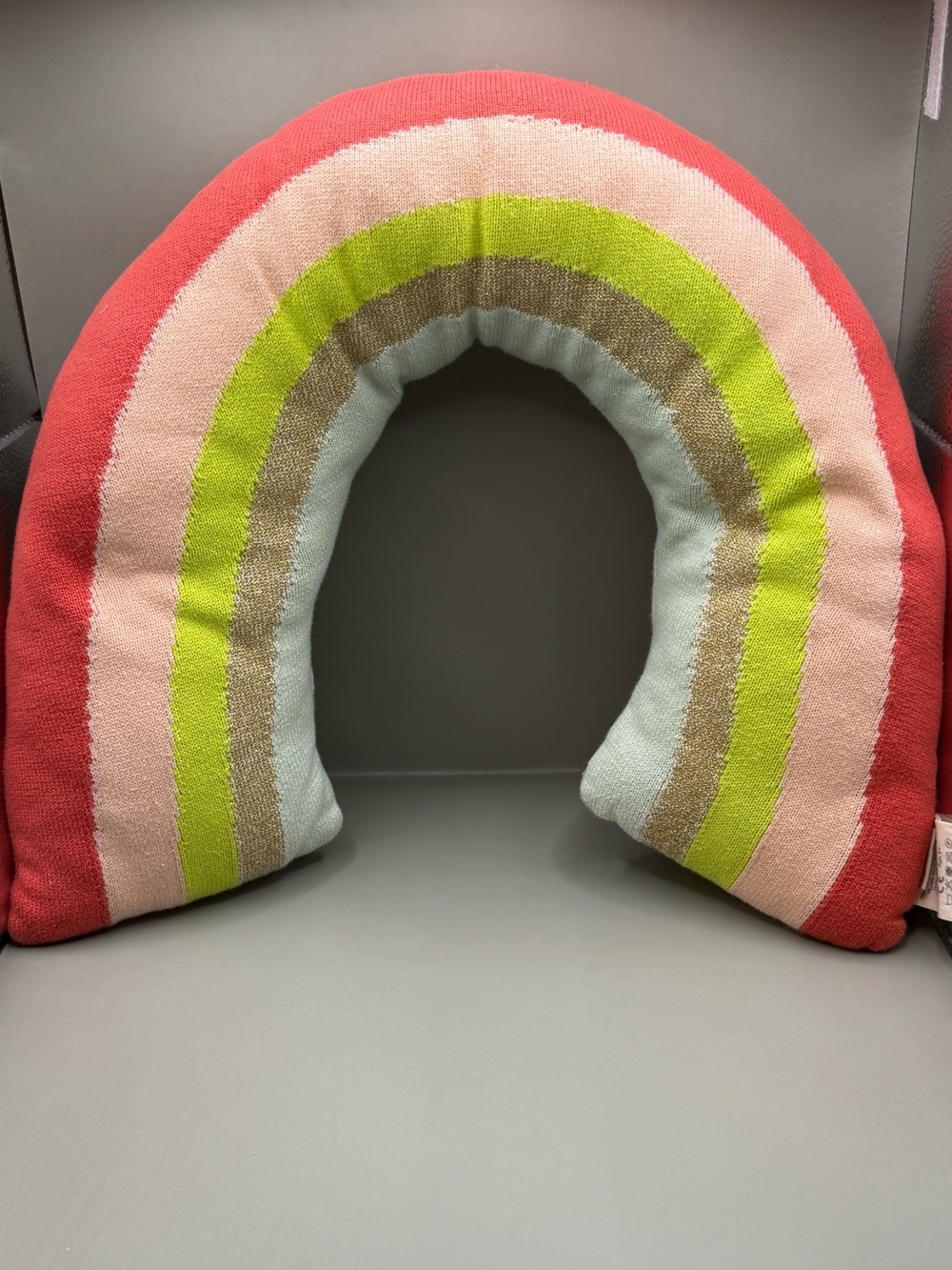 Meri Meri Knit Rainbow Pillow Plush